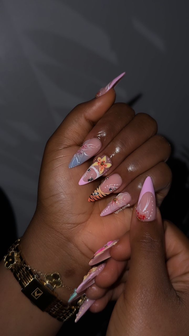 The Ultimate Nude Glitter Nail Collection