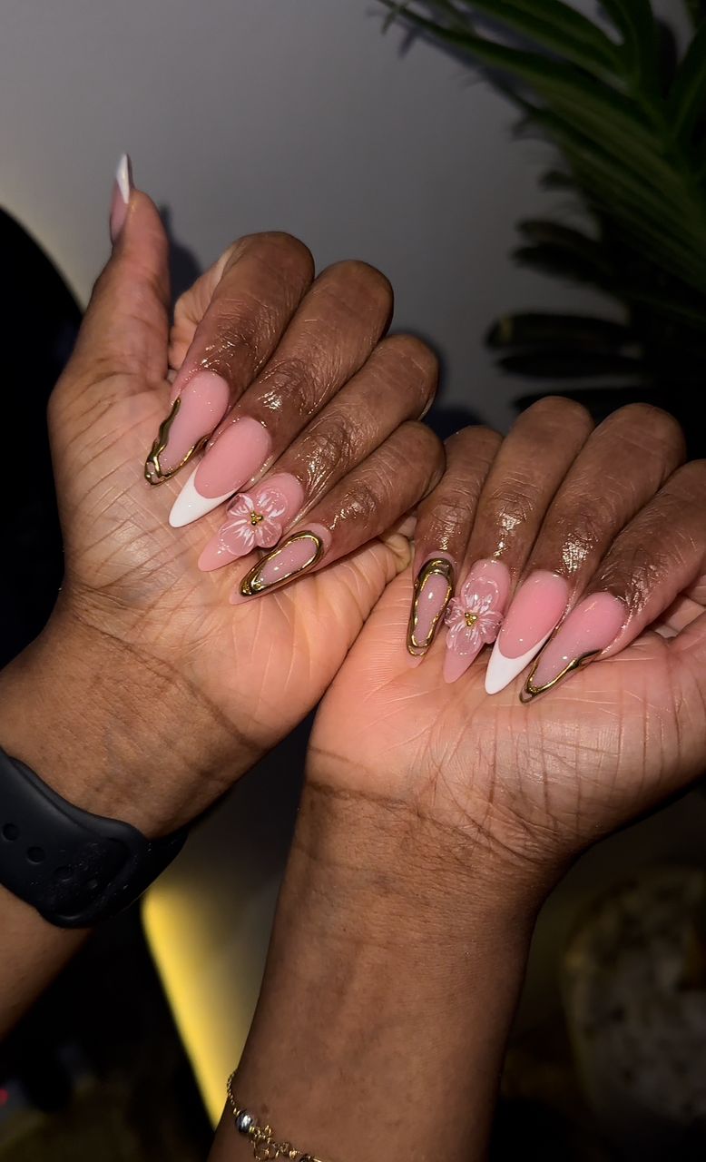 The Ultimate Nude Glitter Nail Collection